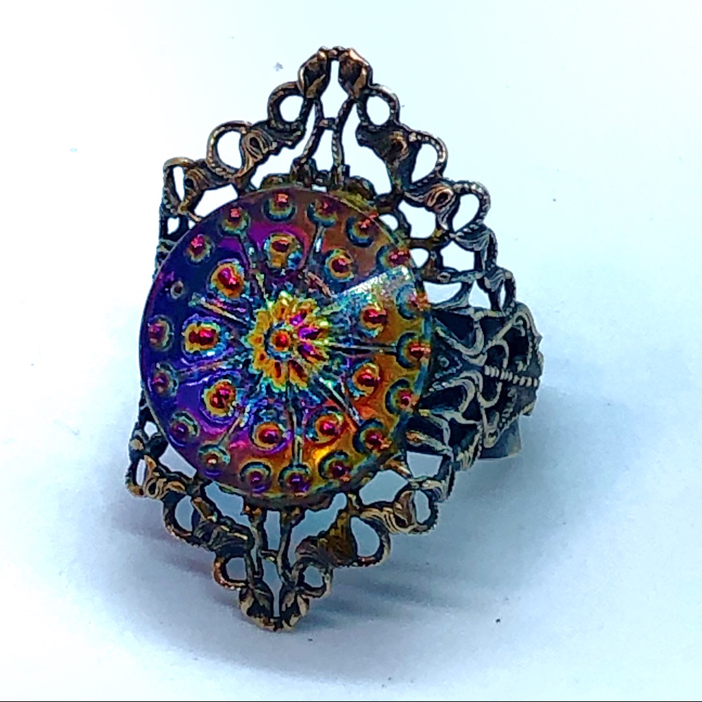 Multi Colored Statement Ring